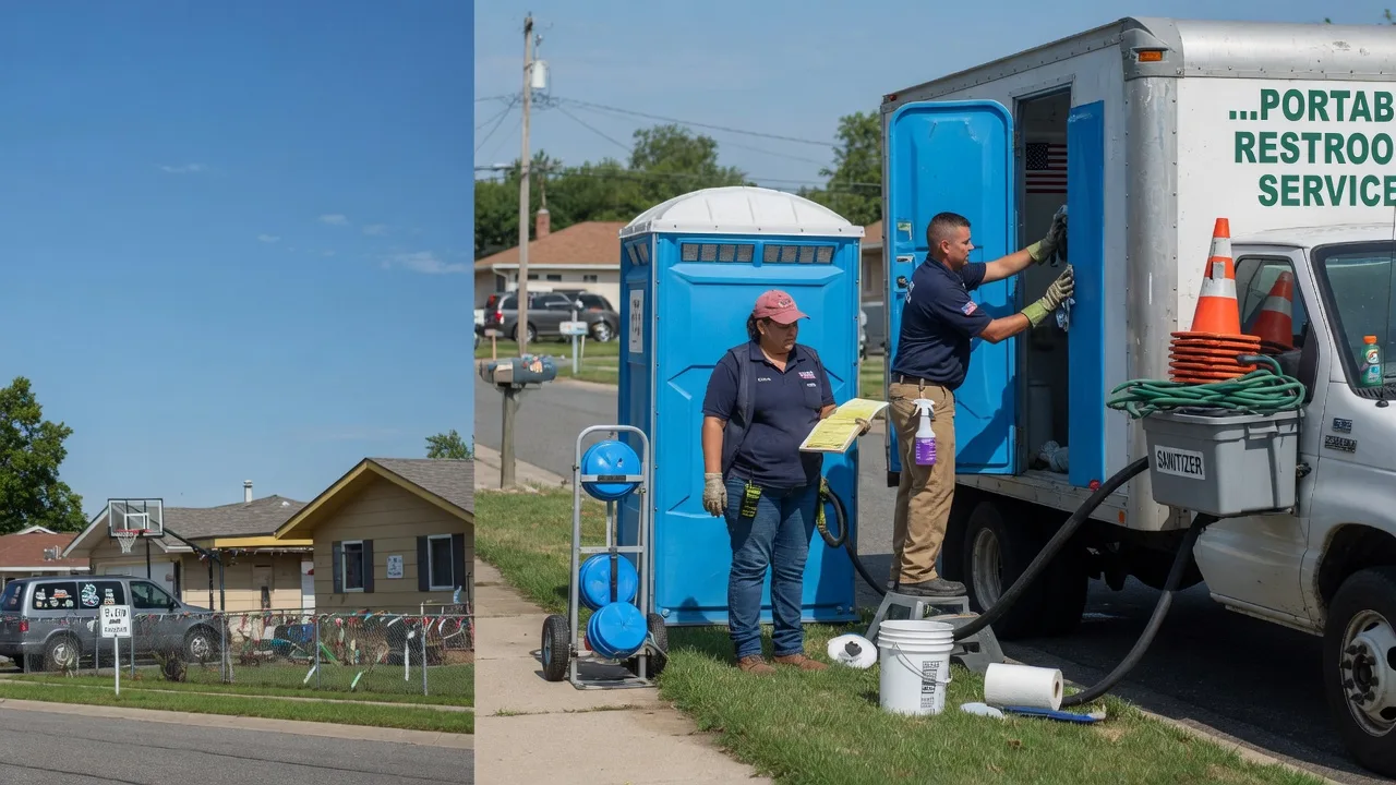 Portable Toilet Rental in Cayuga, IN near me